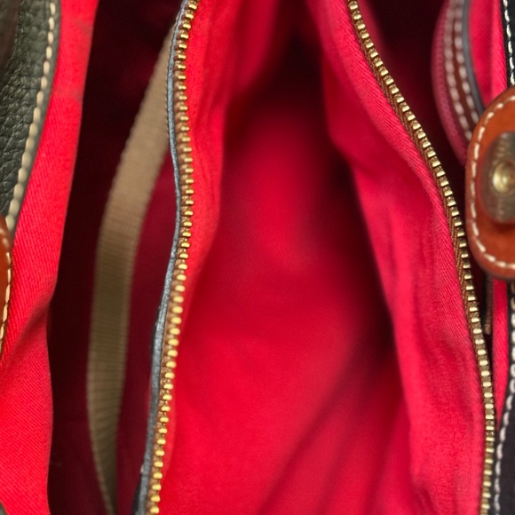 Dooney & Bourke Pebble Grain Large Satchel Tote with Satin Dust Bag! - Picture 6 of 6